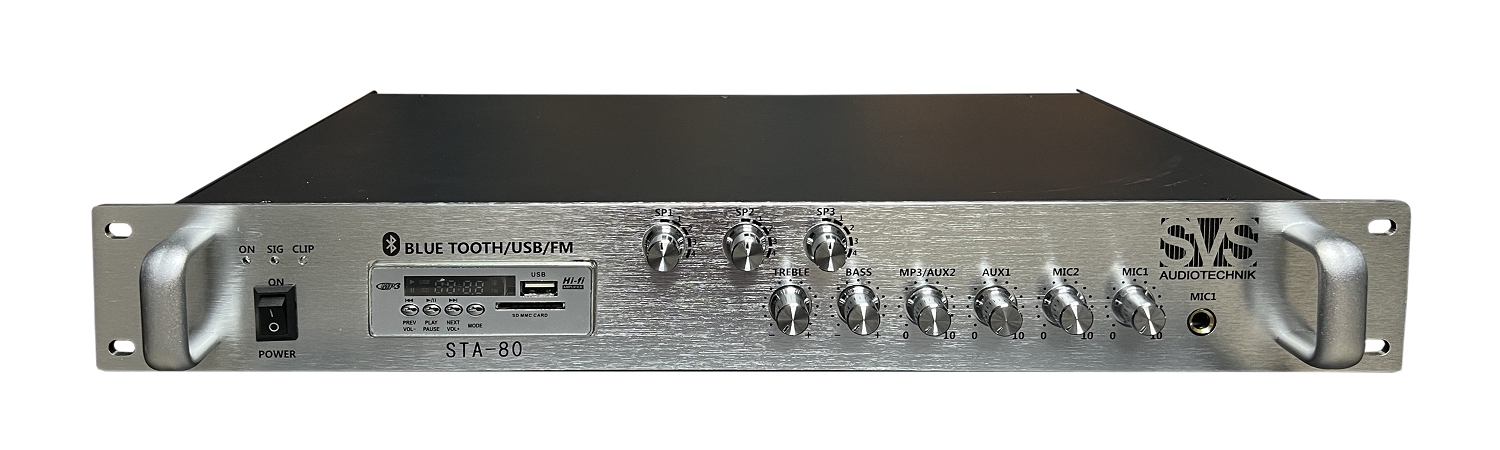 SVS Audiotechnik STA-80 Микшер-усилитель для систем Public Address в Кинеле