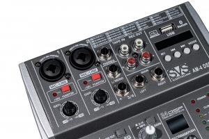 SVS Audiotechnik mixers AM-4 DSP Аналоговый микшерный пульт, 4-канала в Кинеле